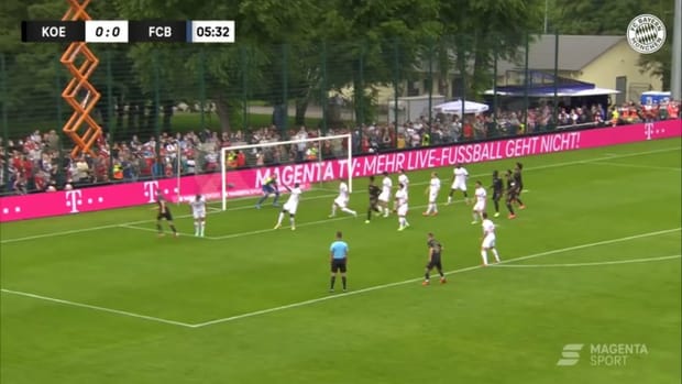 Nagelsmann's first game as Bayern's new head coach